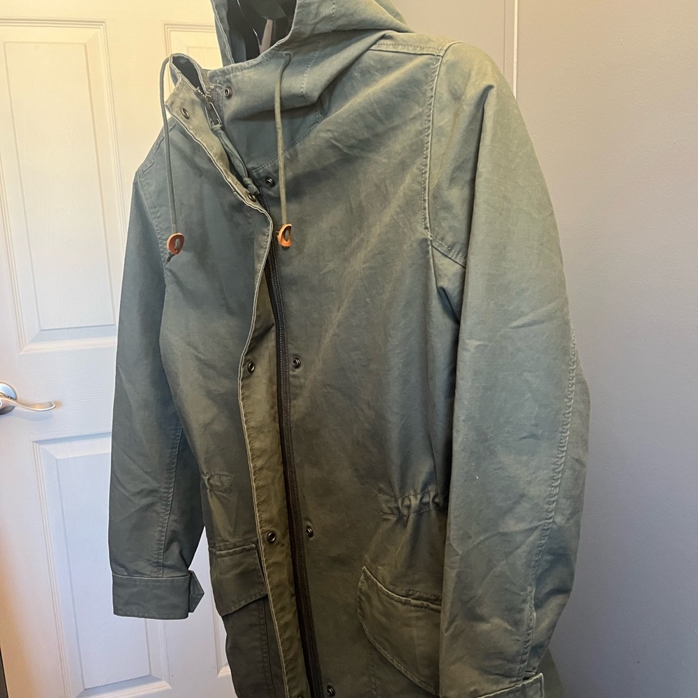 Abercrombie & Fitch Green Military Field Jacket - Picture 3 of 7